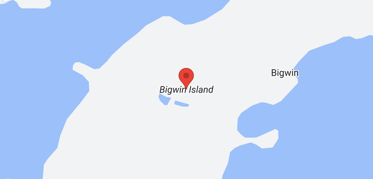 map of 168 & 170 BIGWIN ISLAND ISLAND